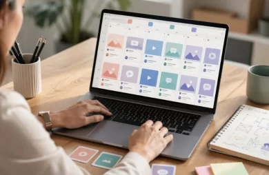 Formatos redes sociales 2026 en una planificación de contenidos para Instagram, Facebook, LinkedIn y TikTok